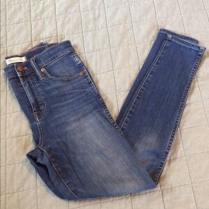 Madewell Women's Classic Blue Skinny Jeans